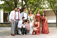 Swain Wedding Bridal Party 3520