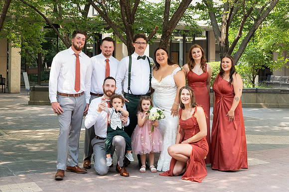 Swain Wedding Bridal Party 7409504-